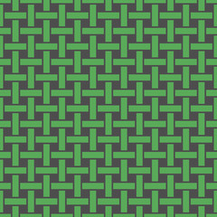 Wicker seamless pattern. Vector illustration.