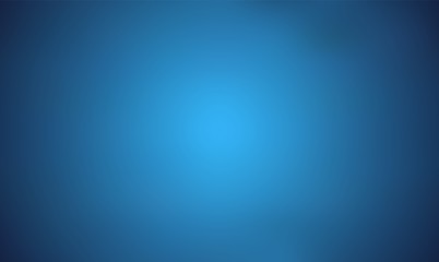 Light Blue Trendy Wide Screen Gradient Background. Defocused Soft Blurred Backdrop