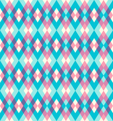 Seamless pattern. Pattern of rhombuses. Colorful lozenges