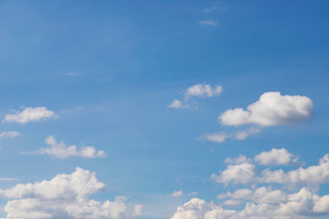 blue sky with clouds background