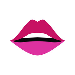 Lips mouth emoji