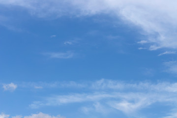 blue sky with clouds background