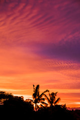 Beautiful golden hours sky sunset high resolution image