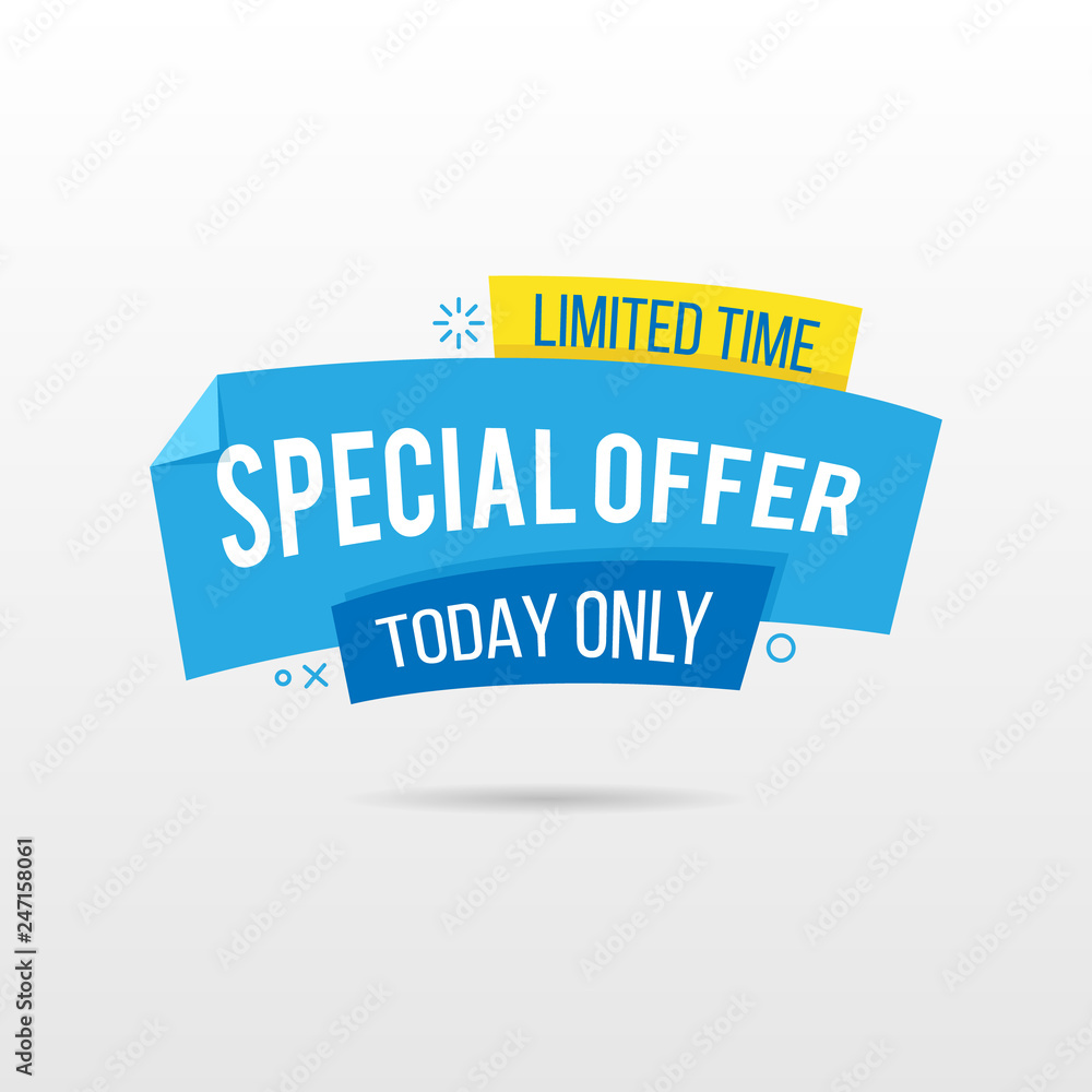 Wall mural limited time special offer origami label