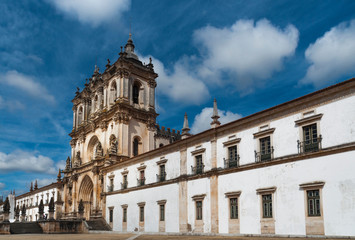Fototapeta na wymiar Iglesia barroca en Portugal