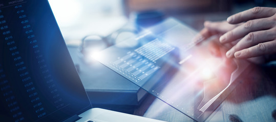 Using hi technology digital tablet