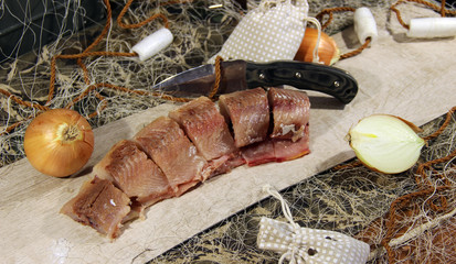 tasty fish after a successful fishing trip