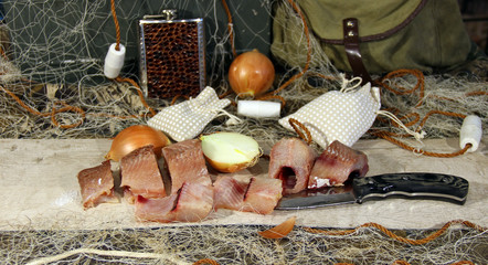tasty fish after a successful fishing trip