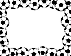 サッカーボールのフレーム © chapinasu