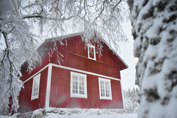 old wooden house