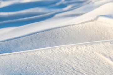 Snow Drift Abstract pattern for Background