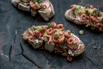 Krabbenbrot Norddeutsches Essen