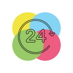 help icon, technical support icon, computer