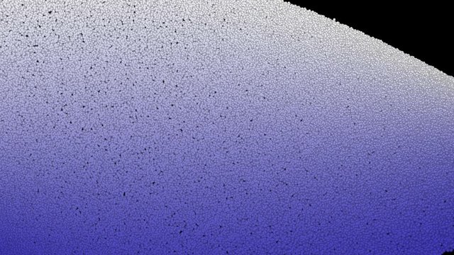 Twisted polystyrene motion background