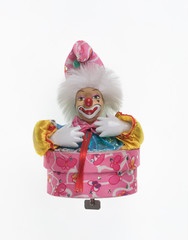 clown -musical box