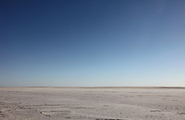 Chott el Djerid (biggest salt lake in north africa), Tunisia