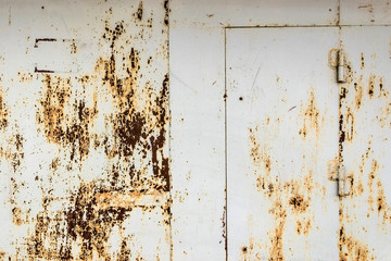 Gates  of old garage