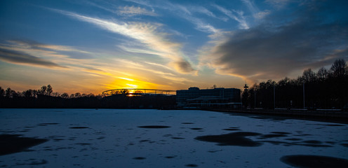 Niedersachsenstadion am Maschsee in Hannover © blende11.photo