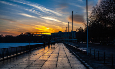Niedersachsenstadion am Maschsee in Hannover © blende11.photo