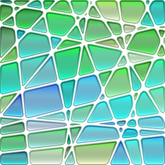 abstract vector stained-glass mosaic background