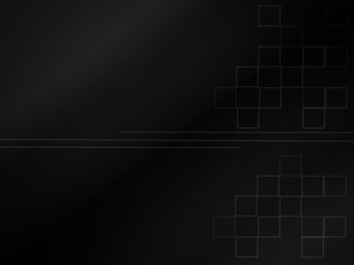 Dark background with stripe and cube pattern