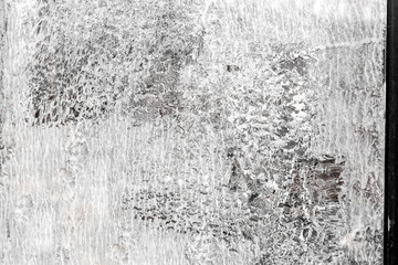 peinture sur vitre en verre avec de nombreux motifs