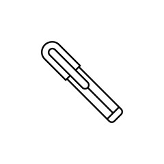 Obraz premium pen, office material icon. Element of education illustration. Signs and symbols can be used for web, logo, mobile app, UI, UX