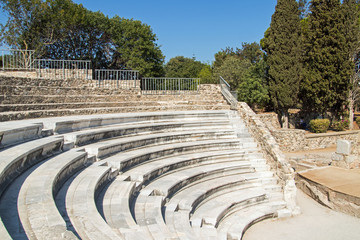 Ruins of a theater on the island of Kos