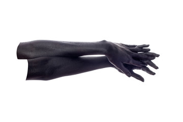 black female hands