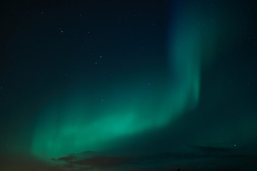 Northern lights in iceland