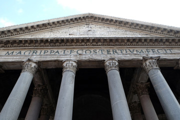 Pantheon, Piazza della Rotonda, Historic Center, Rome, Italy 