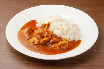バターチキンライス
