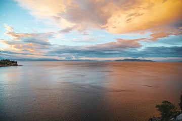 Sommermorgen am Meer