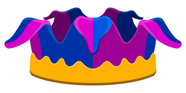 recommend clip art: Isolated harlequin hat