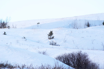 winter mountain landscape