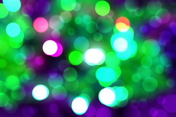 Abstract Sweet Magic Soft Rainbow Colorful Light Boken Texture Background