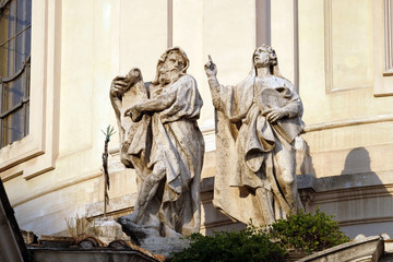Church of the Most Holy Name of Mary (Chiesa del Santissimo Nome di Maria al Foro Traiano) at the...