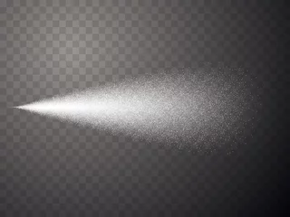 Fototapeten Spray effect isolated on transparent background.  Vector illustration  © ket4up