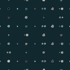 Seamless vector pattern. geometrical background with hand drawn decorative tribal elements. Print with ethnic, folk, traditional motifs. Graphic geometric illustration for wrapping, wallpaper, fabric