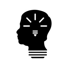 idea head bulb icon