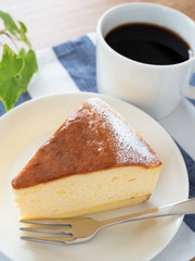 スフレチーズケーキ