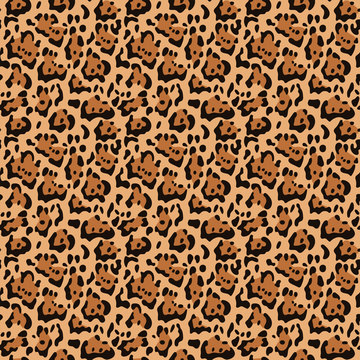 Jaguar Print Seamless Pattern - Wild animal print pattern design