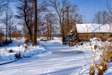 Zima na Podlasiu - Dolina Górnej Narwi