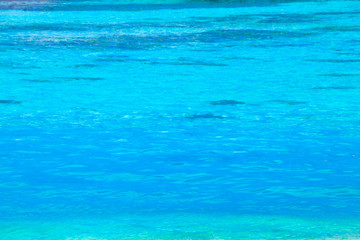 Blue sea background
