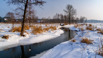 Zima na Podlasiu - Dolina Górnej Narwi