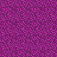 Pixels Seamless Pattern - Magenta pixelated pattern design