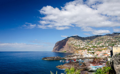 Cliff on Madeira island