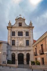 Fototapeta na wymiar Military cathedral church in Madrid, Spain