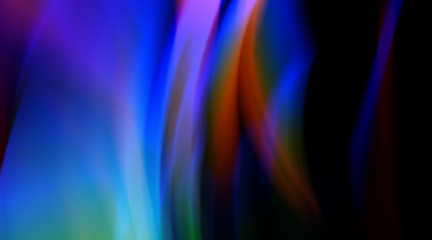 abstract rainbow colorful rays leaks overlay background