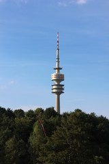 Fototapeta premium Olympiaturm, Munich